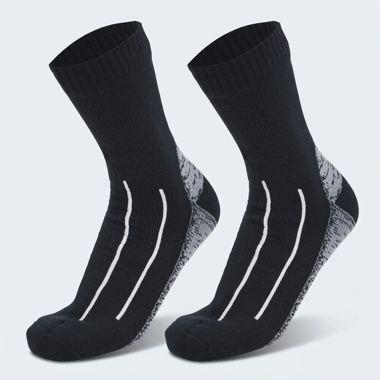 Pair of Black White SOGGS All-Weather Waterproof Sock